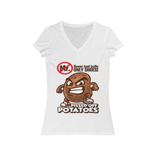 Load image into Gallery viewer, Balls Women's Jersey Short Sleeve V-Neck Tee