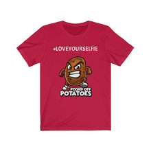 Load image into Gallery viewer, LOVEYOURSELFIE Unisex Jersey Short Sleeve Tee