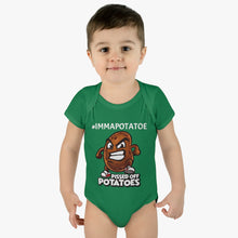 Load image into Gallery viewer, IMMAPOTATOE Infant Baby Rib Bodysuit