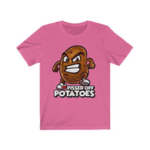 Load image into Gallery viewer, Pissed Off Potatoes Unisex Jersey Short Sleeve Tee