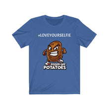Load image into Gallery viewer, LOVEYOURSELFIE Unisex Jersey Short Sleeve Tee