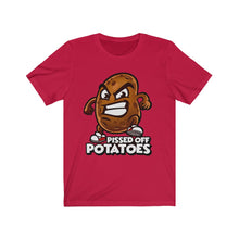 Load image into Gallery viewer, Pissed Off Potatoes Unisex Jersey Short Sleeve Tee