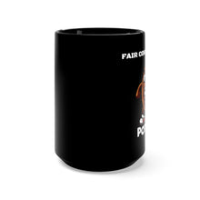 Load image into Gallery viewer, Fair Contract Now! Black Mug 15oz (Right hand)