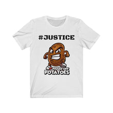 Load image into Gallery viewer, JUSTICE Unisex Jersey Short Sleeve Tee