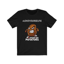 Load image into Gallery viewer, LOVEYOURSELFIE Unisex Jersey Short Sleeve Tee