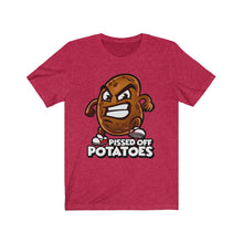 Load image into Gallery viewer, Pissed Off Potatoes Unisex Jersey Short Sleeve Tee