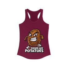 Load image into Gallery viewer, Pissed Off Potatoes Women's Ideal Racerback Tank