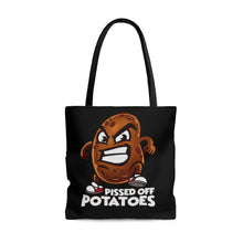 Load image into Gallery viewer, Pissed Off Potatoes AOP Tote Bag
