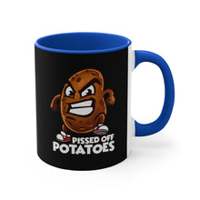 Load image into Gallery viewer, Pissed Off Potatoes 11oz Accent Mug