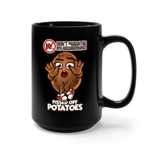 Load image into Gallery viewer, Hash browns - Black Mug 15oz (Right hand)