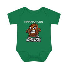 Load image into Gallery viewer, IMMAPOTATOE Infant Baby Rib Bodysuit