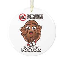 Load image into Gallery viewer, Hash browns - Glass Ornament
