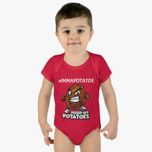 Load image into Gallery viewer, IMMAPOTATOE Infant Baby Rib Bodysuit
