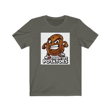 Load image into Gallery viewer, Pissed Off Potatoes Unisex Jersey Short Sleeve Tee