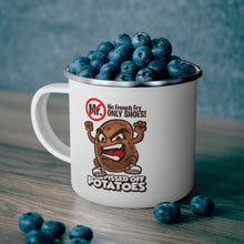 Load image into Gallery viewer, No Fry - Enamel Campfire Mug (Left hand)