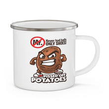 Load image into Gallery viewer, Balls Enamel Campfire Mug ( Right hand )