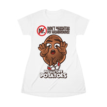 Load image into Gallery viewer, Hash browns All Over Print T-Shirt Dress