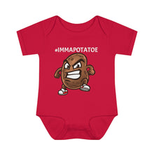Load image into Gallery viewer, IMMAPOTATOE-A Infant Baby Rib Bodysuit