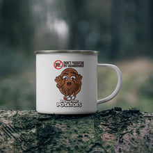 Load image into Gallery viewer, Hash browns - Enamel Campfire Mug (Right hand)