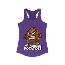 Load image into Gallery viewer, Pissed Off Potatoes Women&#39;s Ideal Racerback Tank
