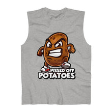 Load image into Gallery viewer, Pissed Off Potatoes Men&#39;s Ultra Cotton Sleeveless Tank
