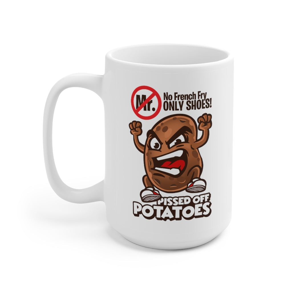 No Fry - Ceramic Mug 15oz (Left hand)