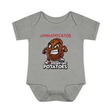 Load image into Gallery viewer, IMMAPOTATOE Infant Baby Rib Bodysuit
