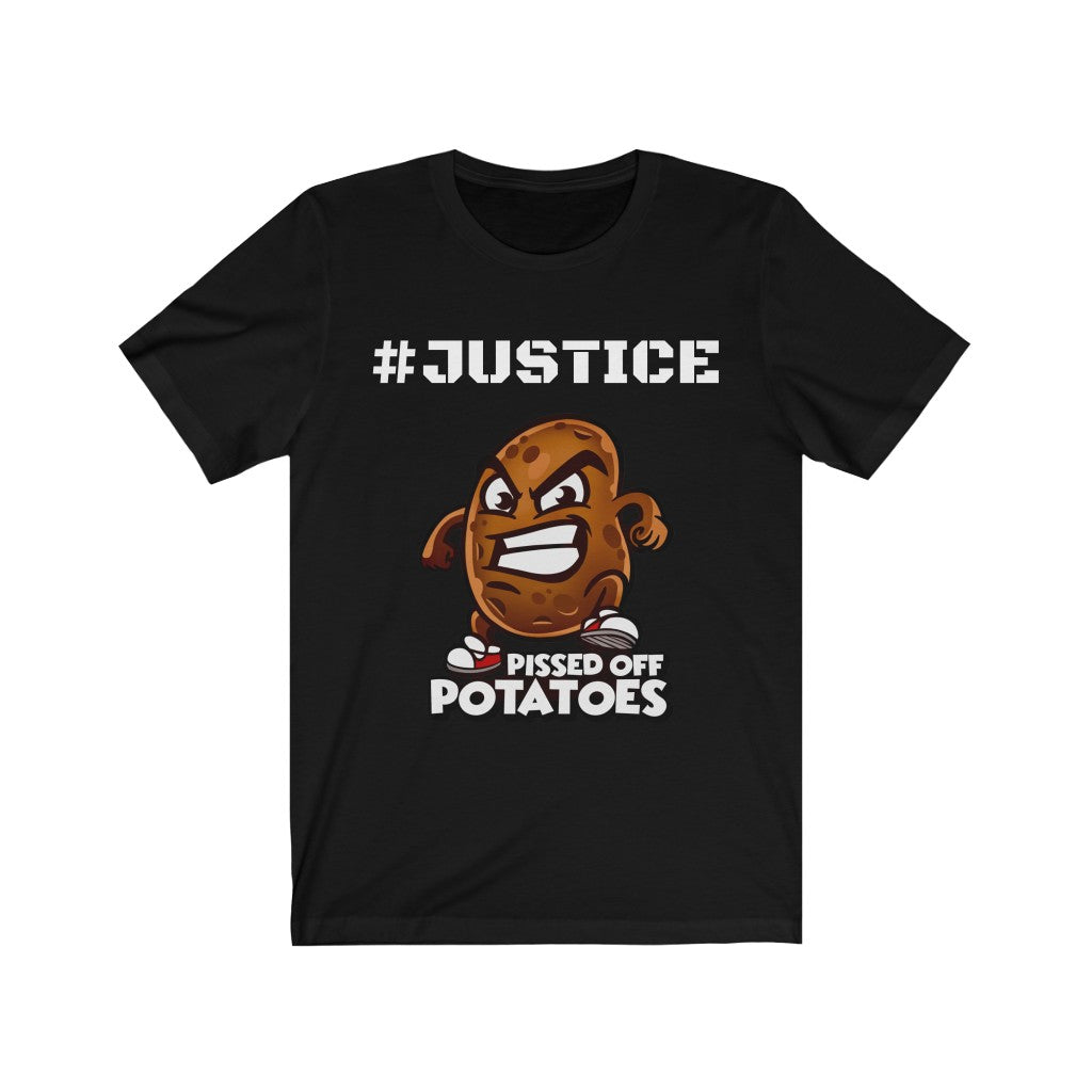 JUSTICE Unisex Jersey Short Sleeve Tee