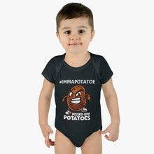 Load image into Gallery viewer, IMMAPOTATOE Infant Baby Rib Bodysuit
