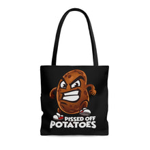 Load image into Gallery viewer, Pissed Off Potatoes AOP Tote Bag
