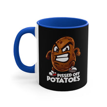 Load image into Gallery viewer, Pissed Off Potatoes 11oz Accent Mug
