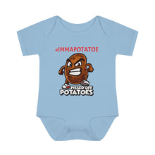 Load image into Gallery viewer, IMMAPOTATOE Infant Baby Rib Bodysuit
