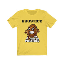 Load image into Gallery viewer, JUSTICE Unisex Jersey Short Sleeve Tee
