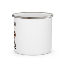 Load image into Gallery viewer, Balls Enamel Campfire Mug (Left hand)
