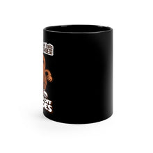 Load image into Gallery viewer, Balls Black mug 11oz (Left hand)
