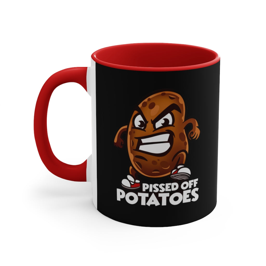 Pissed Off Potatoes 11oz Accent Mug