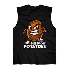 Load image into Gallery viewer, Pissed Off Potatoes Men&#39;s Ultra Cotton Sleeveless Tank
