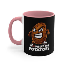 Load image into Gallery viewer, Pissed Off Potatoes 11oz Accent Mug
