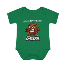 Load image into Gallery viewer, IMMAPOTATOE Infant Baby Rib Bodysuit
