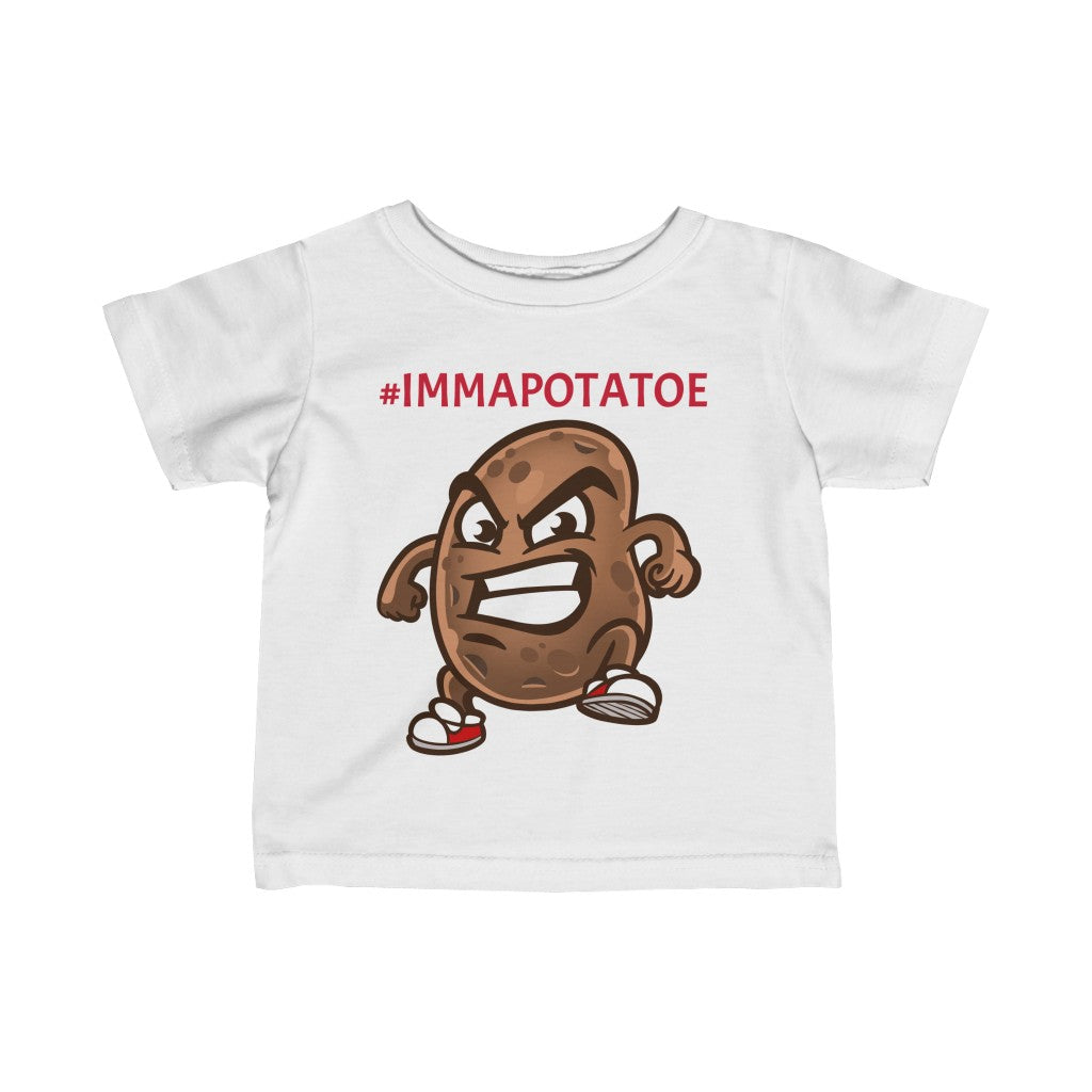 IMMAPOTATOE-A Infant Fine Jersey Tee