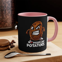 Load image into Gallery viewer, Pissed Off Potatoes 11oz Accent Mug
