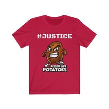 Load image into Gallery viewer, JUSTICE Unisex Jersey Short Sleeve Tee
