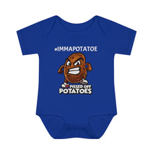 Load image into Gallery viewer, IMMAPOTATOE Infant Baby Rib Bodysuit
