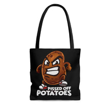 Load image into Gallery viewer, Pissed Off Potatoes AOP Tote Bag
