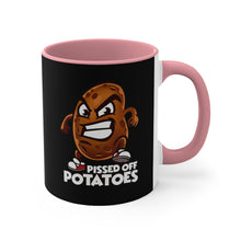 Load image into Gallery viewer, Pissed Off Potatoes 11oz Accent Mug
