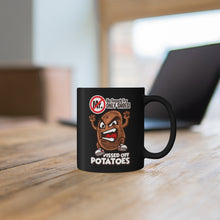 Load image into Gallery viewer, No Fry - Black mug 11oz (Right hand)
