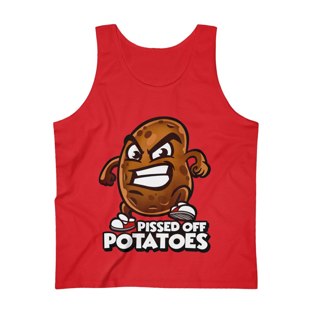 Pissed Off Potatoes Men's Ultra Cotton Tank Top