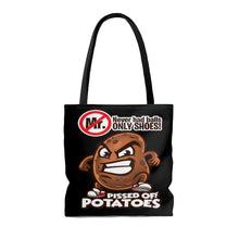 Load image into Gallery viewer, ONLY SHOES! Pissed Off Potatoes AOP Tote Bag
