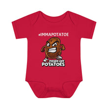 Load image into Gallery viewer, IMMAPOTATOE Infant Baby Rib Bodysuit
