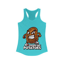 Load image into Gallery viewer, Pissed Off Potatoes Women&#39;s Ideal Racerback Tank
